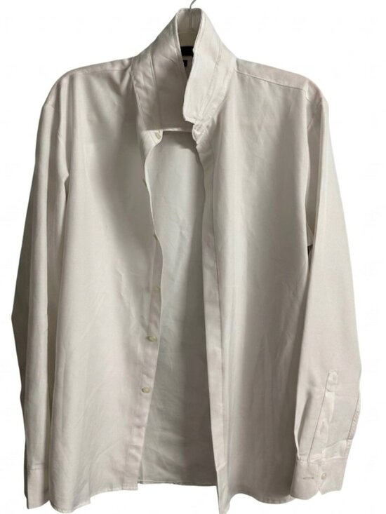 Other - White Button-Down Long Sleeve Shirt